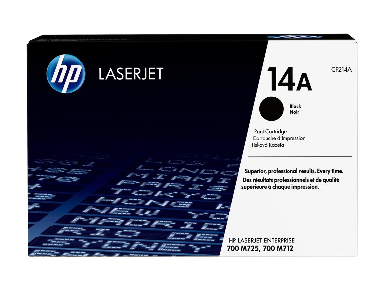 Hp cf214A no.14A black