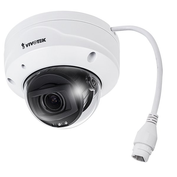 VIVOTEK Outdoor IK10 Dome; H.265 5MP; 2.8-12mm Remote Focus; 30M IR; WDR PRO; Mic