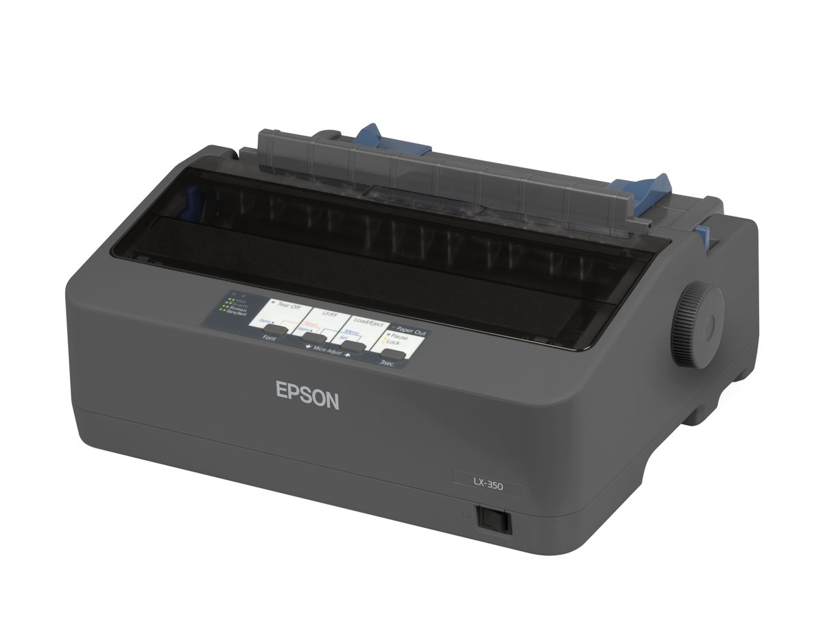 Epson POS C11CC24031 Epson LX-350 Dot Matrix Printer; 80 col; 9 Needles; RS-232; Bidirectional parallel; USB 2.0; 24 months Carry in