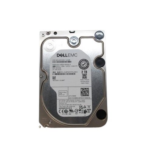 Dell 2TB 7.2K RPM SATA 6Gbps 512n 3.5in Hard Drive