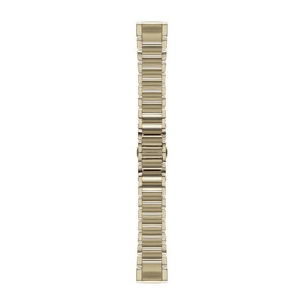 Garmin QuickFit 20mm Champagne Stainless Steel Band