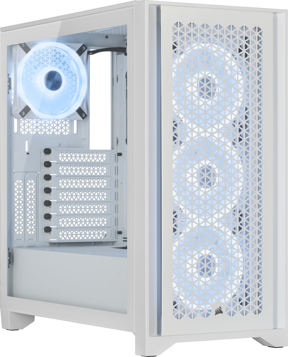 Corsair 4000D Airfl Rgb Quiet-White+