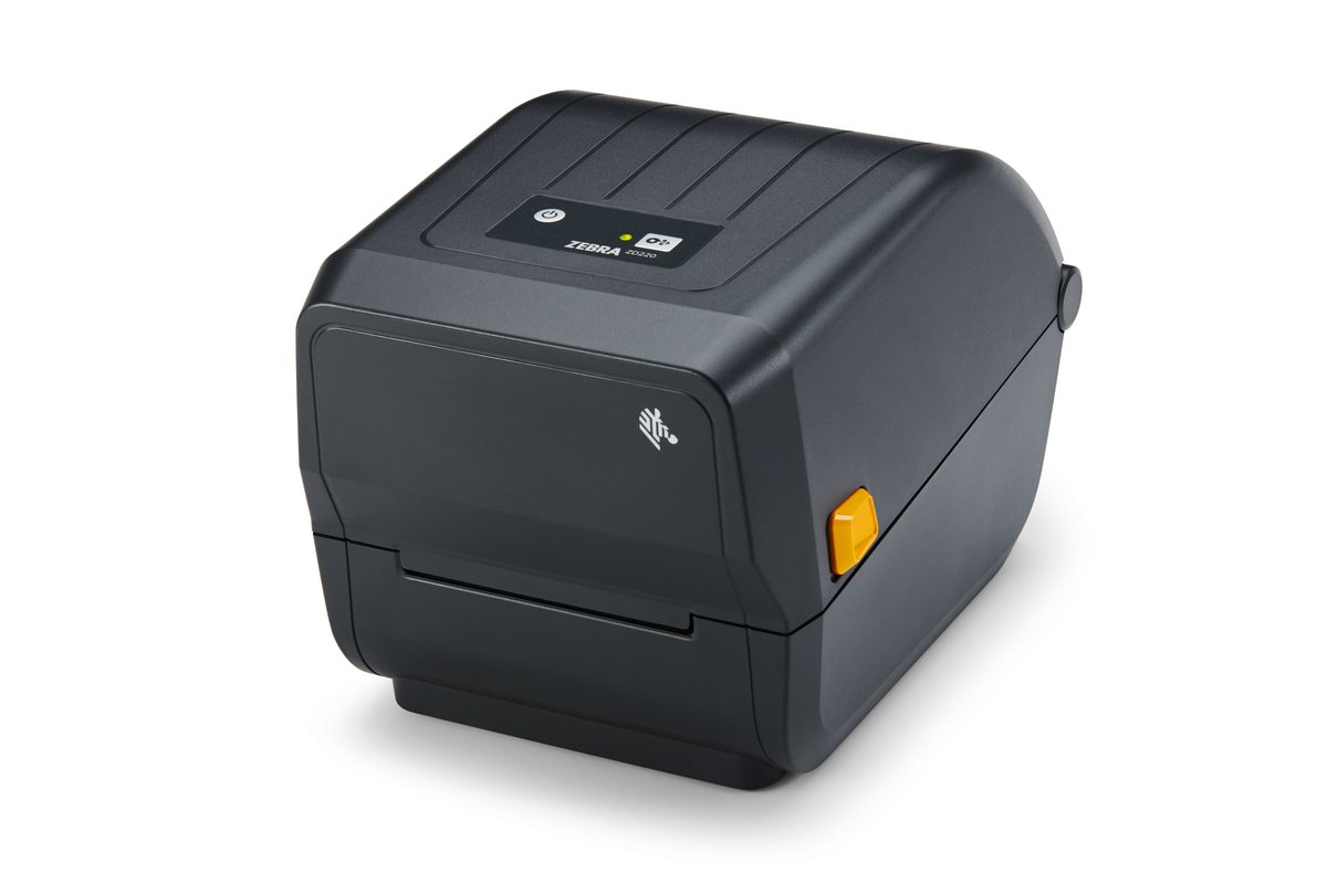 Zebra Thermal Transfer Printer (74M) ZD220; Standard EZPL; 203 dpi; EU and UK Power Cords; USB
