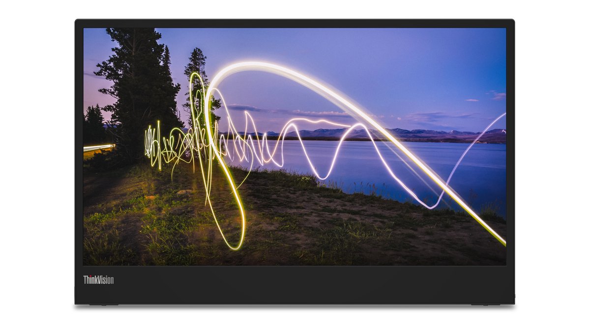 Lenovo SMB LENOVO ThinkVision M15 | 15.6'' FHD IPS |Non-Touch Portable Monitor|Anti-Glare|2x USB-C Gen1|BLACK|VESA MOUNT