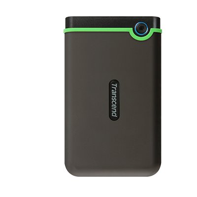 Transcend 2TB Storejet M3 2.5'' USB3.1 Rugged HDD- Slim Iron Grey