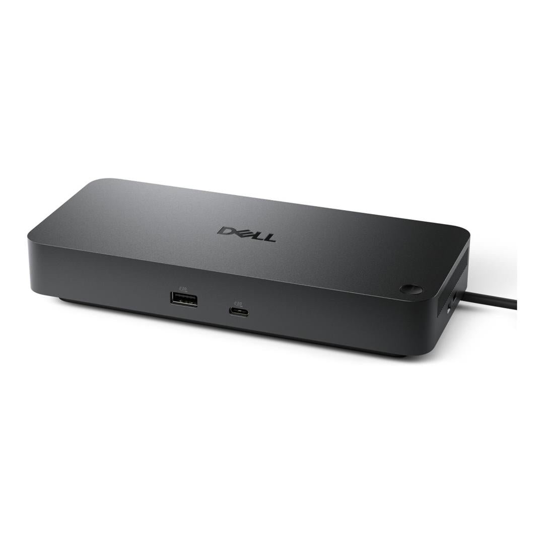 Dell Pro Dock WD25 - Power Delivery 100W | x2 DP1.4 | x1 HDMI 2.1 | x1 USB-C 3.2 Gen 2 Multi-function DisplayPort 1.4 | x4 USB-A 3.2 Gen 2 (10 Gbps) | x1 USB-C 3.2 Gen 2 (10 Gbps) | RJ45 Ethernet port, 2.5GbE