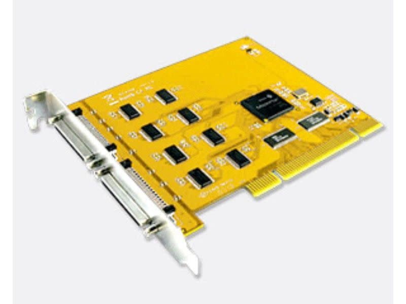 Sunix ser1600A - 16 port high-speed serial ( 16c550 ) , 32/64bit 3.5/5V 33/66MHz pci card , sunix Matrix UL7534EB chipset , 64byte hardware + 128k software FiFo, sunix Matrix UL7534EB , 921.6 Kbps , 15KV ESD protection + 15KV IEC1000-4-2 Air Gap Discharge + 8KV IEC1000-4-2 Contact Discharge