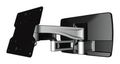Aavara A2021 wall-mount lcd / plasma arms - aluminum alloy , 4 arms with 5 joint , +/-15 tilt , +/-60 swivel , automatic safety lock , with ExperTorque technology , with smart cable management , vesa wall-mount : 200x200/200x100/100x100mm ; dim : 636x320x105mm , profile from wall: max550mm ;support up to 50Kg