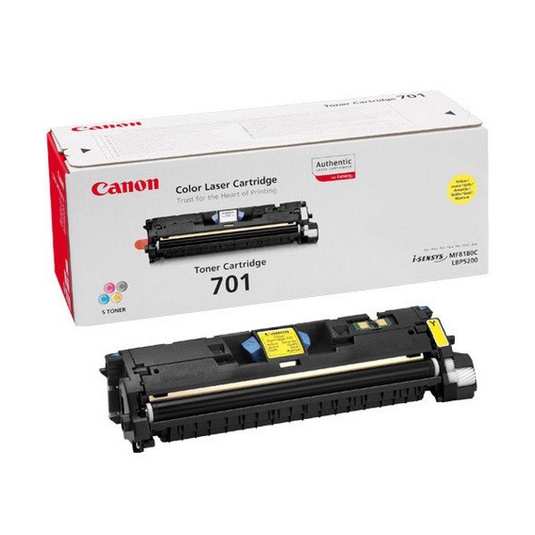 canon 701 Yellow toner , 4000pages - for canon color laser LBP-5200color laser a-i-o MF8180C