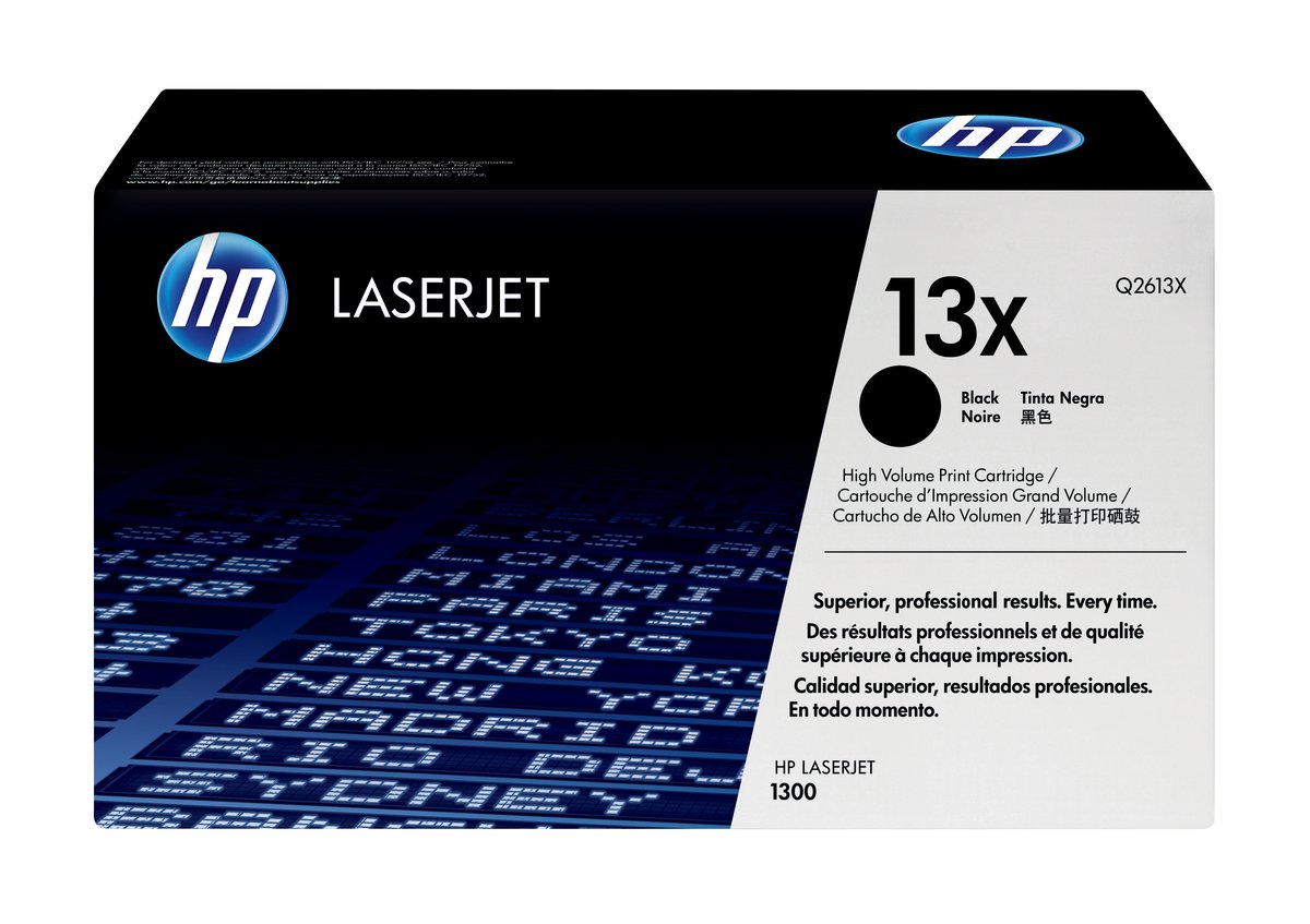 HP Q2613X no.13X black toner , 4000pages - for HP laserjet 1300