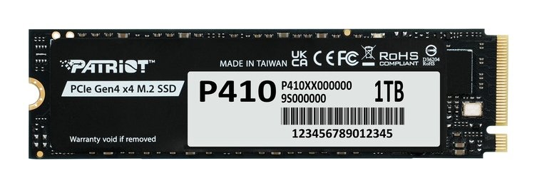 Patriot P410 PCIe Gen4 x4 M.2 2280 1TB SSD
