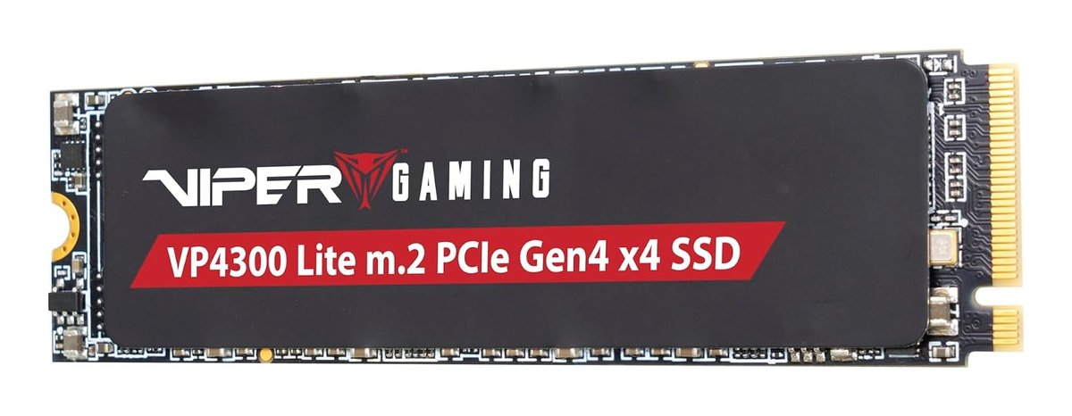 Patriot VIPER VP4300 Lite 1TB M.2 PCIe Gen4 x4 SSD for PS5