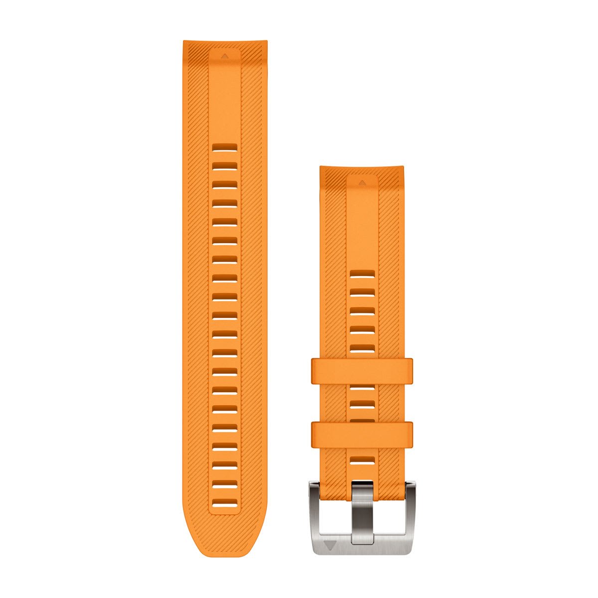 Garmin QuickFit® 22 Watch Straps, Spark Orange Silicone Strap (MARQ II)