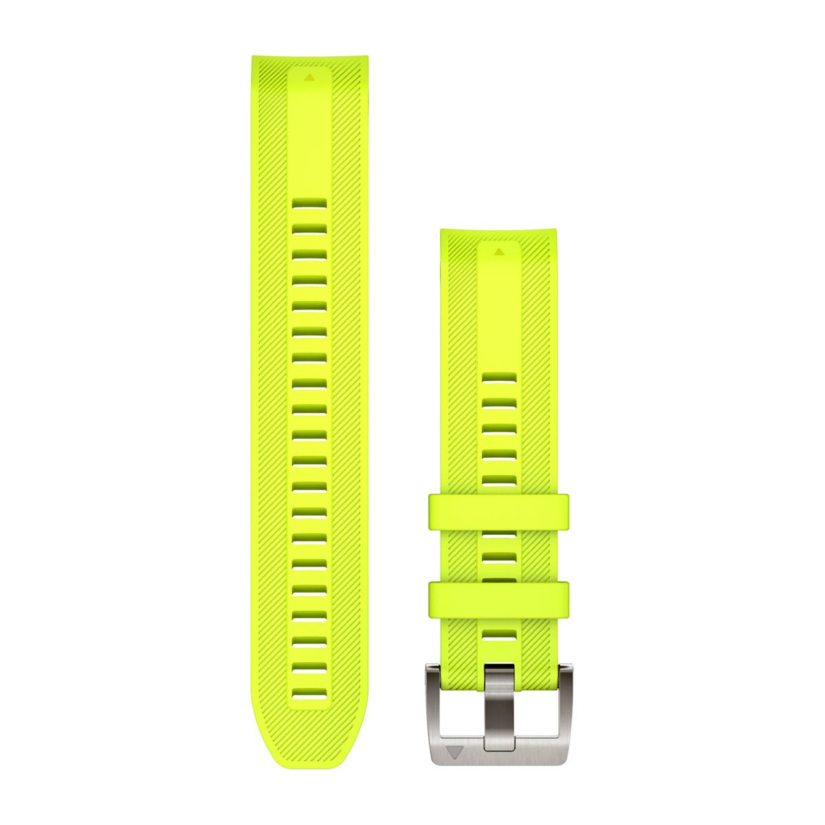 Garmin QuickFit® 22 Watch Straps, Amp Yellow Silicone Strap (MARQ II)