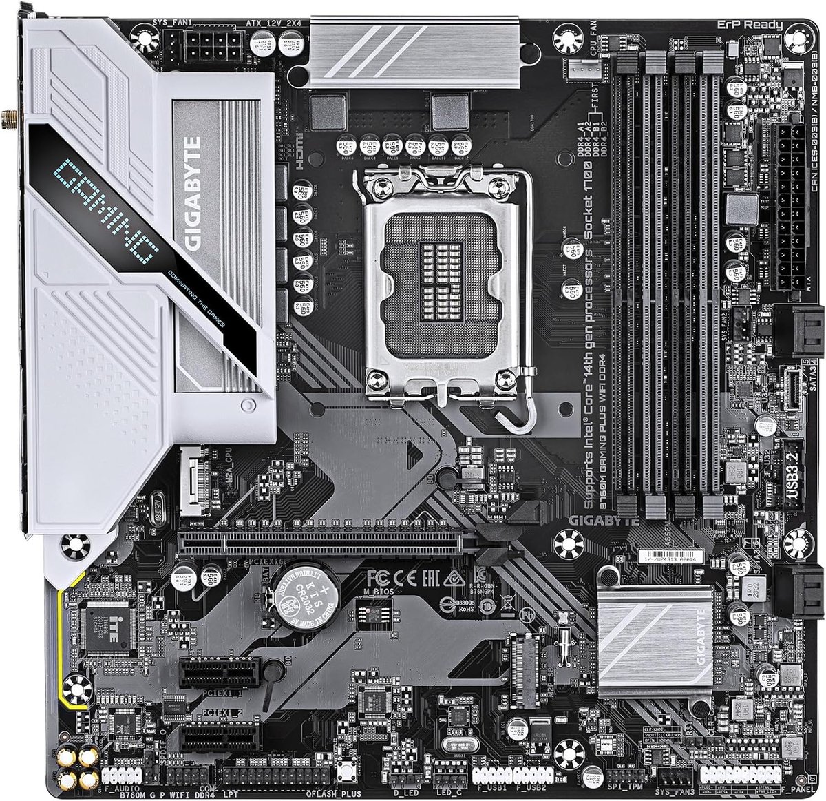 Gigabyte Gb B760M Gaming Plus D4+Wifi