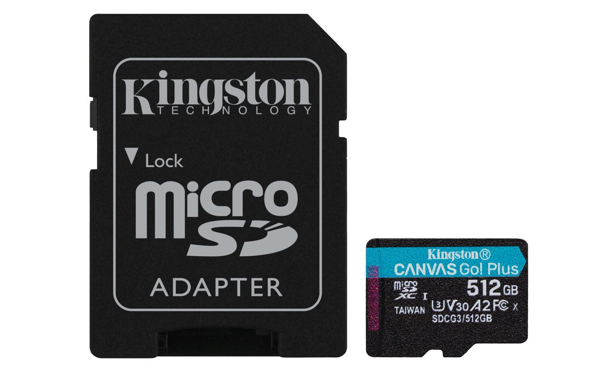 Kingston SDCG3/512GB miCrosdXc CanvaG