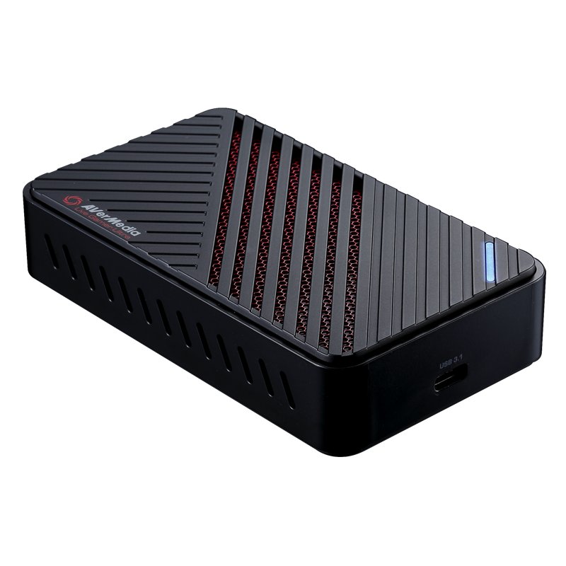 AVerMedia GC553 4K Live Gamer Ultra Capture Device With 4K@60Hz HDR Video Pass-Through And 100% Lag-Free - Black Colour