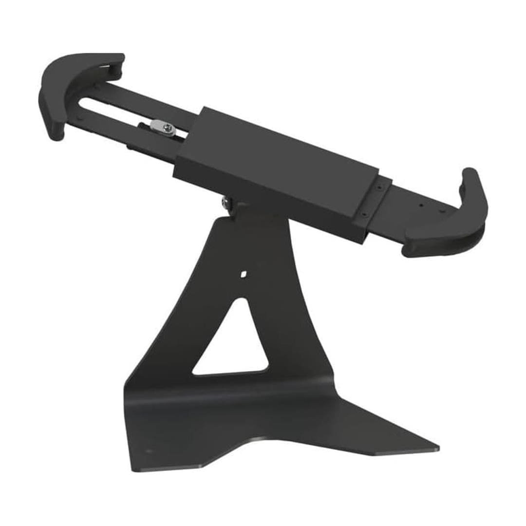 Tuff-Luv - Universal 7" - 11" Tablet Security Desk/Table Mount and Stand with Combination Lock - Black
