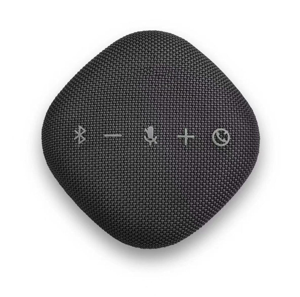 Tuff-Luv - Bluetooth / Wireless USB-A Omnidirectional Speakerphone, Featuring Bluetooth 5.0 and USB connectivity - Black