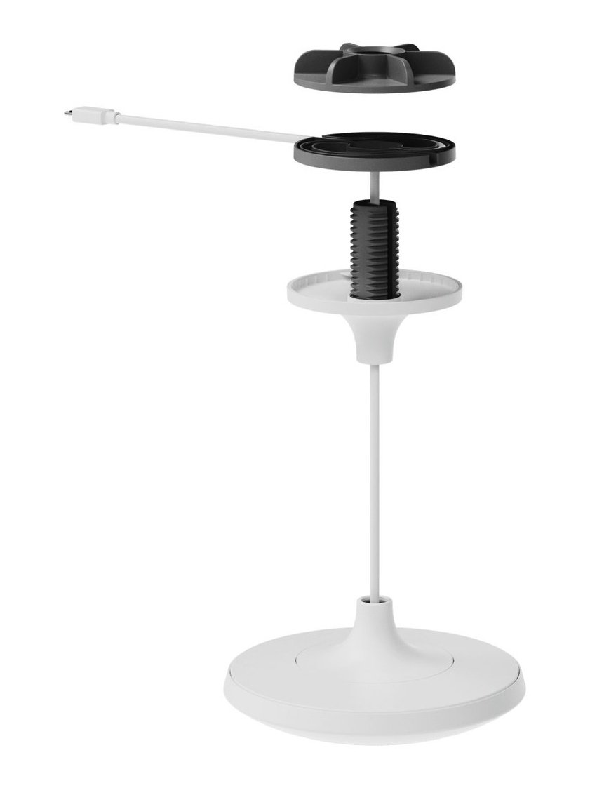 LOGITECH - MIC POD PENDANT MOUNT - OFF-WHITE