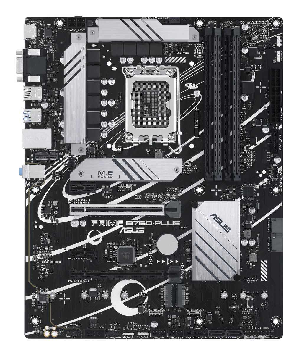 ASUS OP ASUS Motherboard/ATX/LGA1700/DDR5/4xDIMM/Max.192GB/1xDP/1XHDMI/1xVGA/1xPCIe5x16/1xPCIe4x16/2xPCIe3x1/3xM.2/4xSATA/RAID.