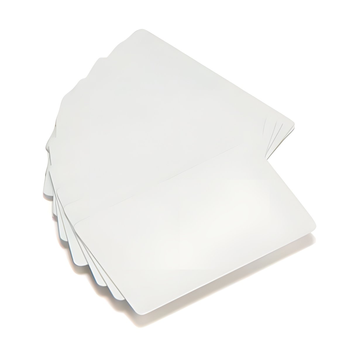 Zebra white PVC 30mil cards (500 per box)