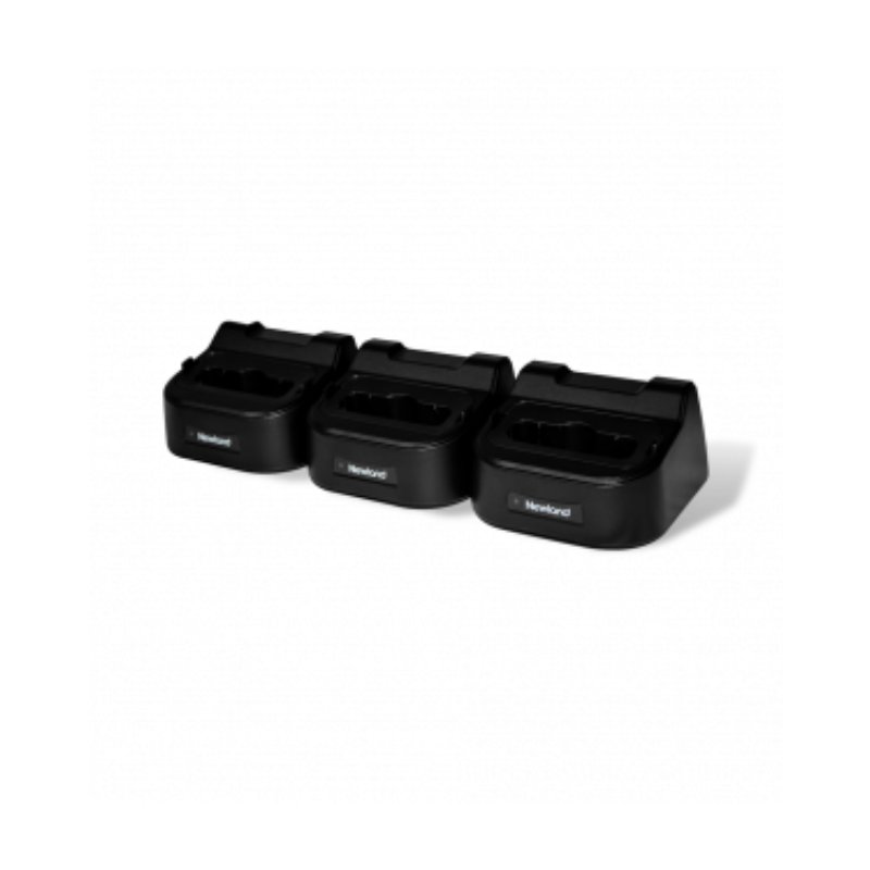 newland-3-slot Cradle for MT90 series for charging; Incl. multiplug adapter (UK/EU); (PG9050 compatible).