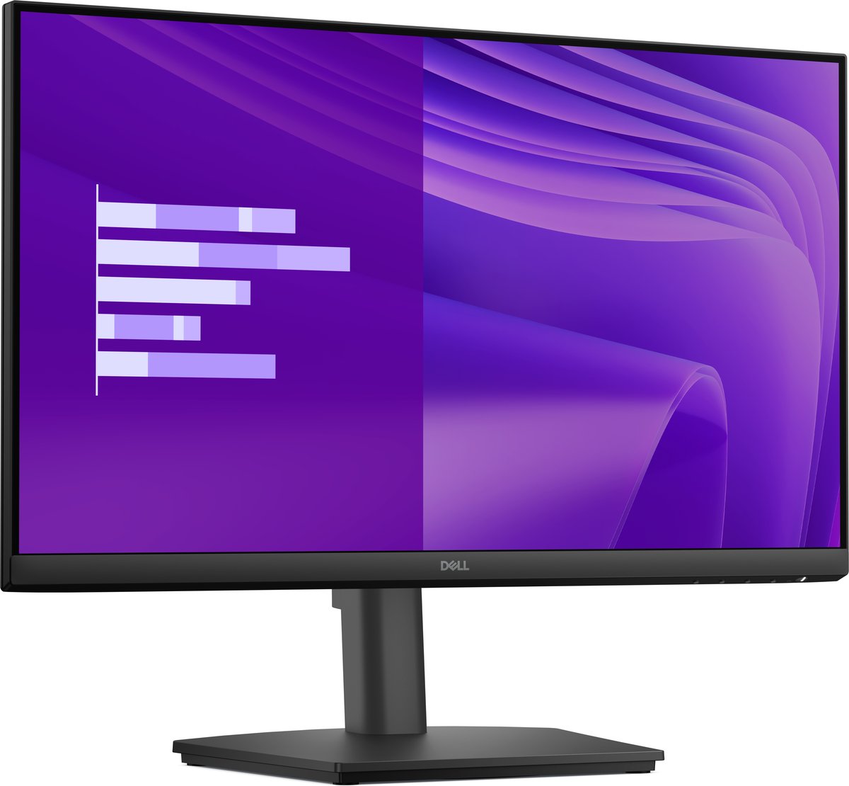 Dell Pro 24 - E2425HSM - (23.8") (1920x1080) FHD IPS LED Monitor / 16:9 / 100Hz / x1 HDMI port (HDCP 1.4) / x1 DisplayPort 1.2 (HDCP 1.4) / x1 VGA port / Built-In Speakers / Heigh-Adjust / Tilt / Swivel / Pivot / VESA