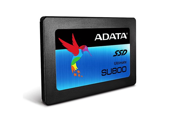 Adata ultimate SU800 512Gb 2.5" SATA6G SSD , 3D-TLC - with 6Gb SLC+ 512mb DDR3 caching , with RAID engine+data shaping support + LDPC (Low Density Parity Check) ECC , with DEVSLP (Device Sleep) technology for energy saving , Toggle NAND flash , SMi SM2258 controller , 25nm , compressible data (ATTo) read/write : 560/520mb/sec , incompressible data (AS-SSD) read/write : 550/500mb/sec , Random Read/Write 4K : 85000/85000 ioPS , with BGC (Background Garbage Collection) - 2 millions MTBF with 400TBW - 3 years warranty
