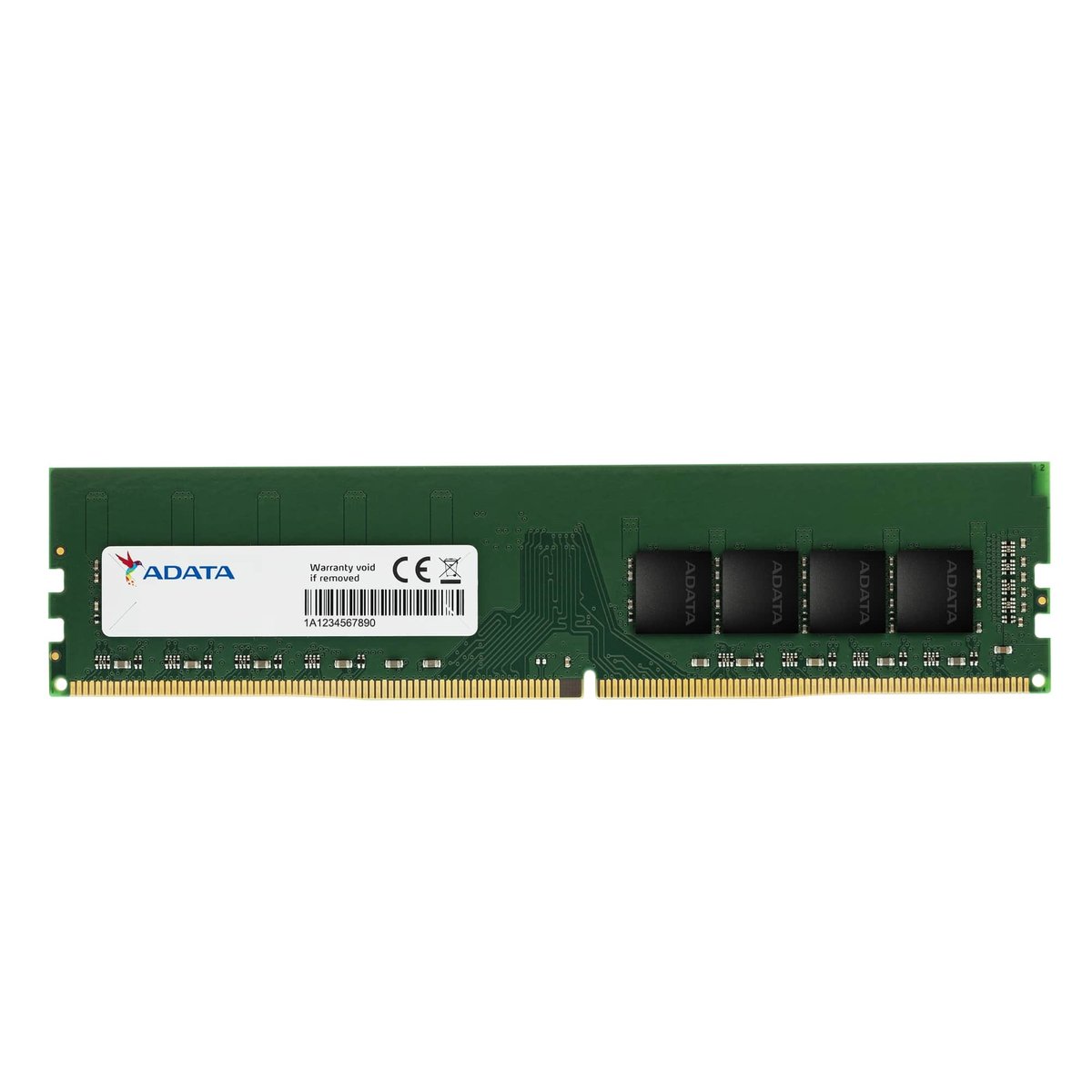 Adata AD4U2666316G19 / AD4U2666716G19 / AD4U266616G19 Value 16Gb , Ddr4-2666 (pc4-21300) , CL19 - 288pin , 17Gb/sec memory bandwidth , 8-layer PCB , 1.2V - lifetime warranty - Retail pack