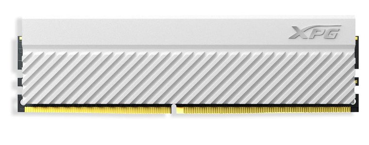 Adata AX4U32008G16A-CWHD45 D45 White , tall heatsink ( 133.4x39.2x8.2mm ) with 2oz Copper 10-layer PCB , 8Gb - support AMD + Intel XMP ( eXtreme Memory Profiles ) , Ddr4-3200 ( pc4-25600) , CL16 , 1.35v - 288pin - lifetime warranty