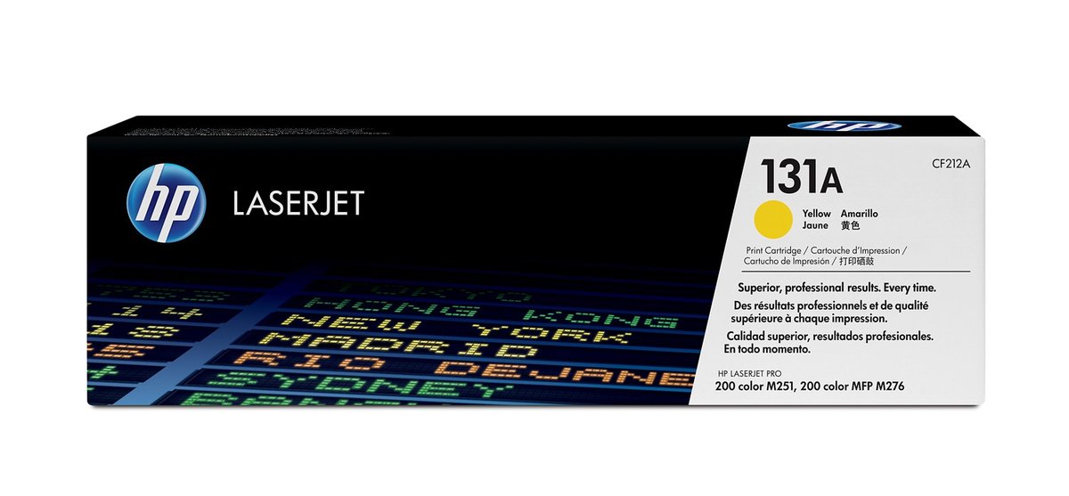 HP cf212a no.131A Yellow toner , 1800pages - for HP color laserjet M276 series, M251 series