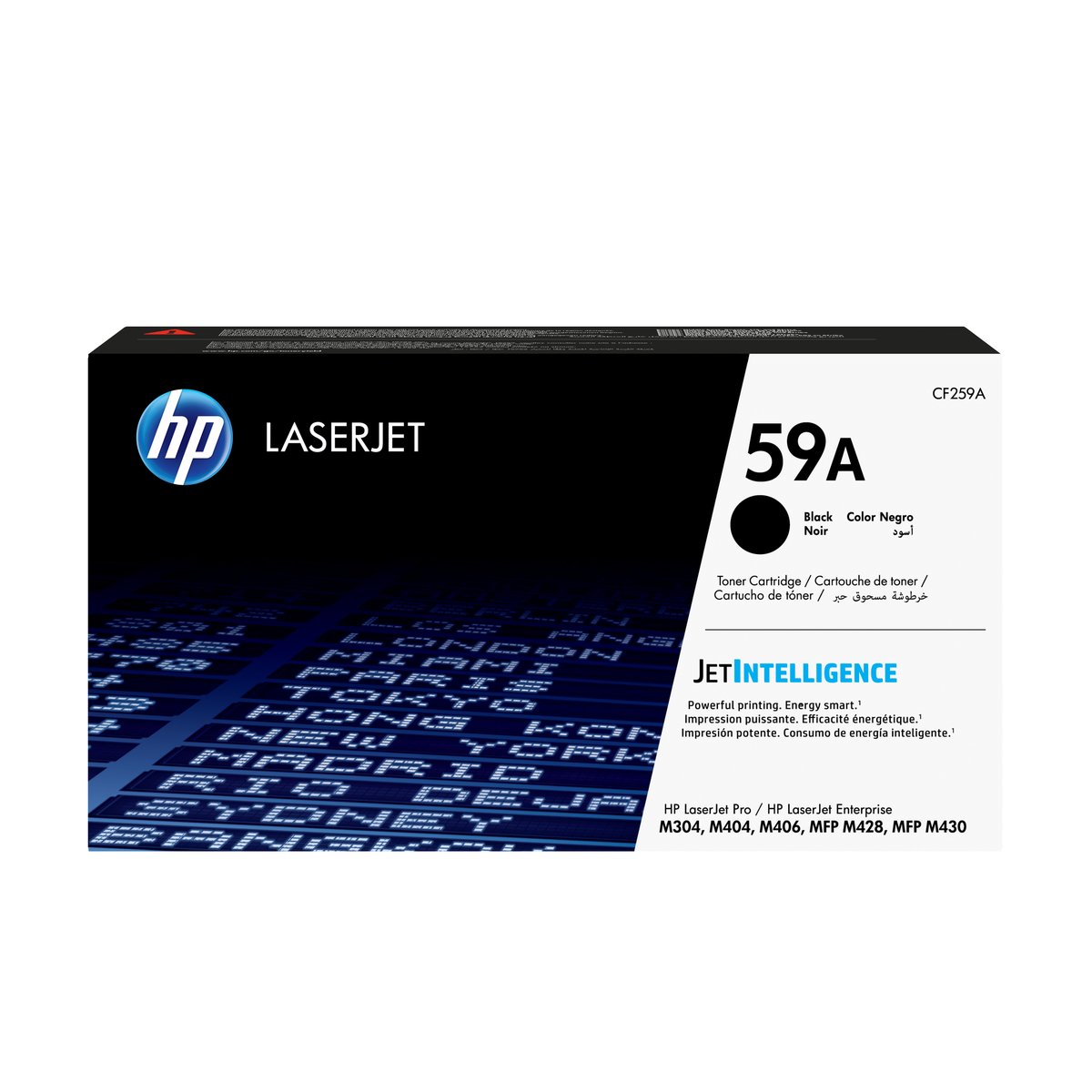 HP CF259A no.59A black toner , 3000pages - for HP M304, M404, M406, M428, M430 series