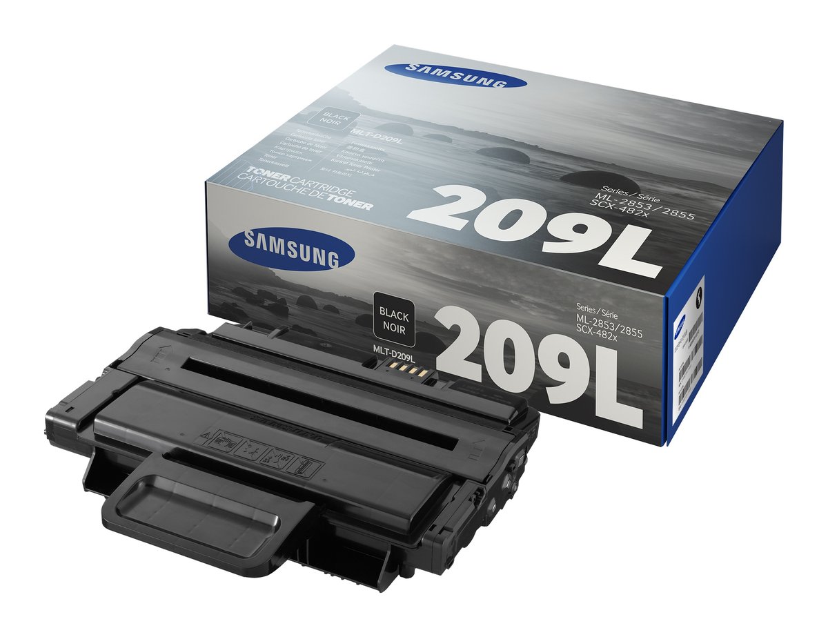 Samsung mlt-d209L , Large yield black toner , 5000pages - for samsung ML-2855, scx-4824, 4828 series