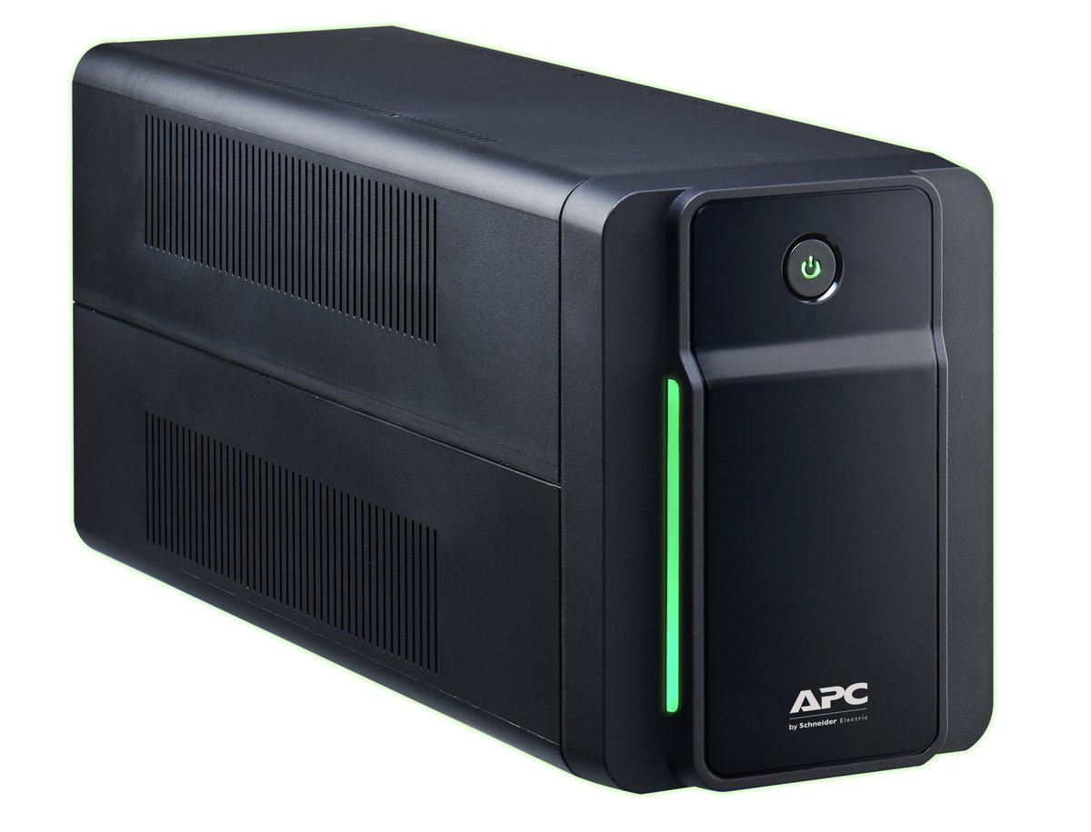 APC Back-ups BX950Mi - black with AVR+power conditioning , line interactive , 950VA / 480w , 6x iEC power outputs - RJ-45 UTP protection ; with monitoring software , Usb interface