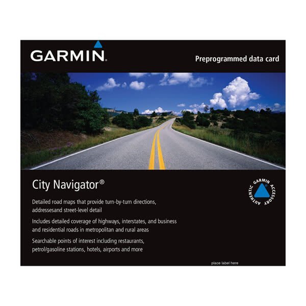 Garmin City Navigator North America NT, microSD/SD Card