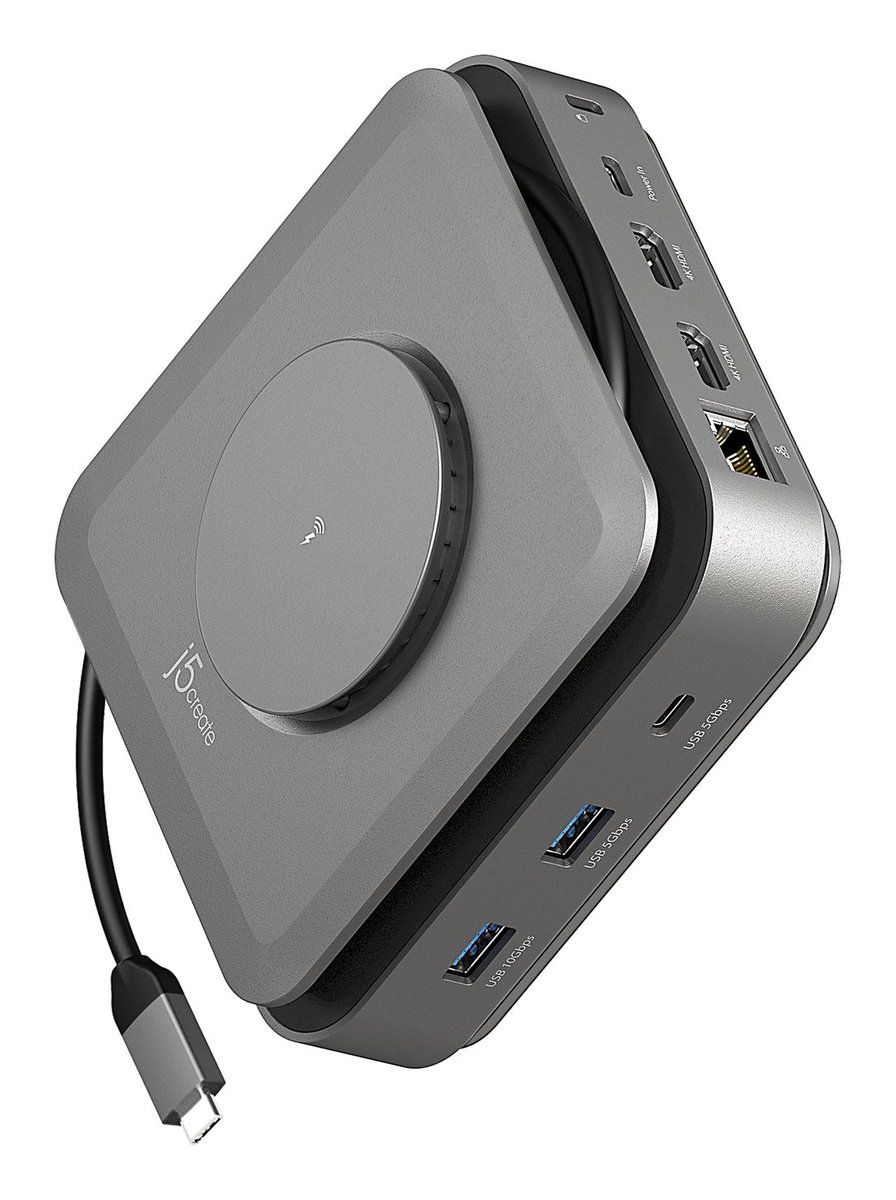J5Create J5 JCD3199 2x4K HDMi dock
