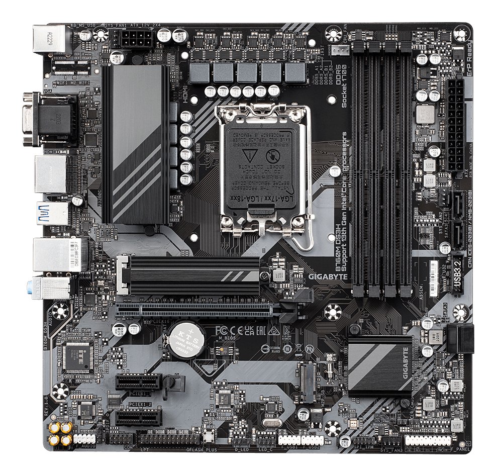 Gigabyte Gb B760M DS3H lga1700 ddr5