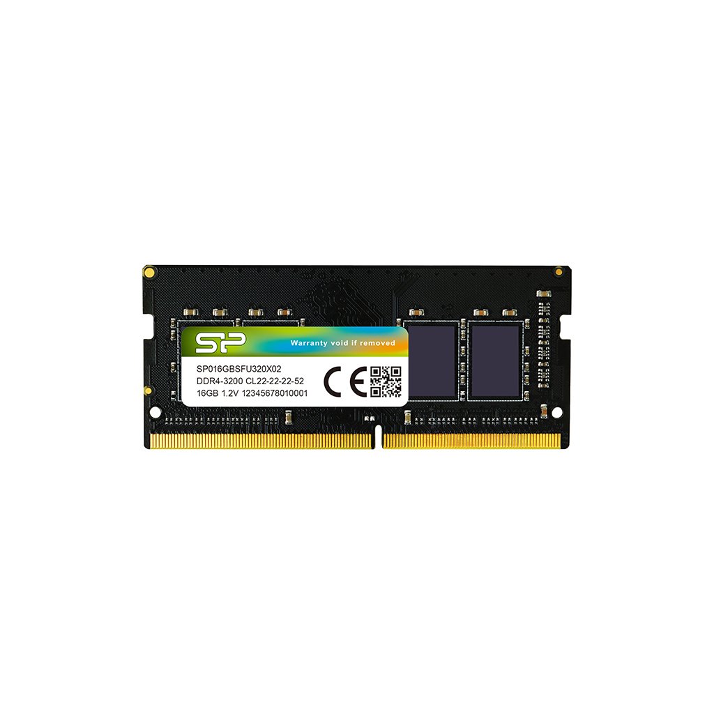 Silicone Power SILICON POWER 16GB DDR4 3200MHZ SODIMM - LIFETIME WARRANTY