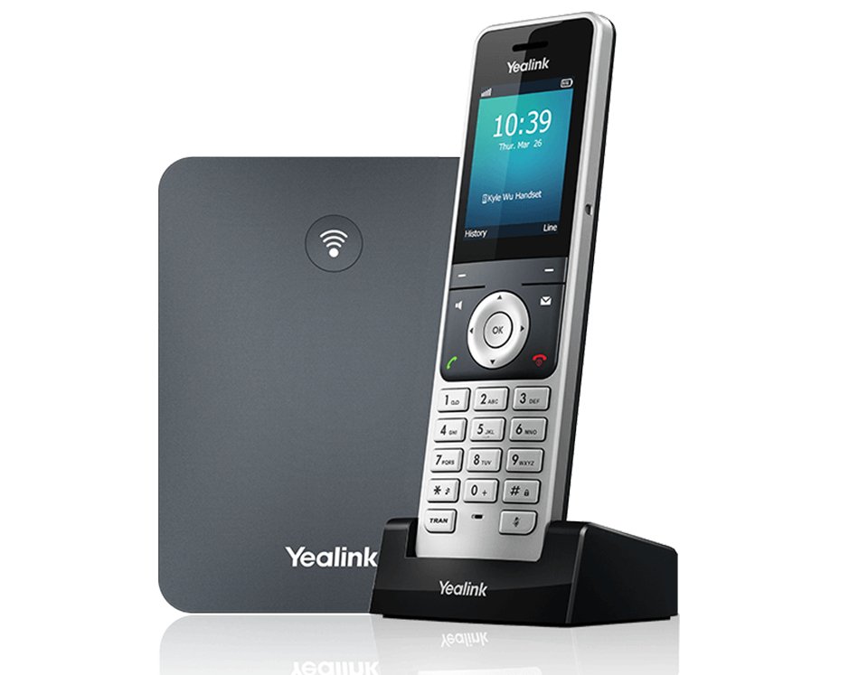 YEALINK W76P DECT PHONE, W56H HANDSET W70B BASE STATION