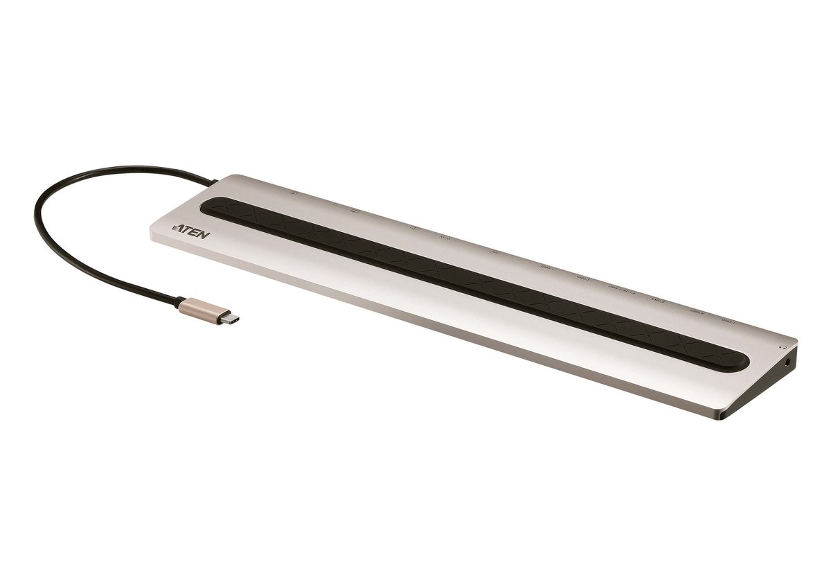 ATEN - USB-C Multiport Dock with Power Pass-Through