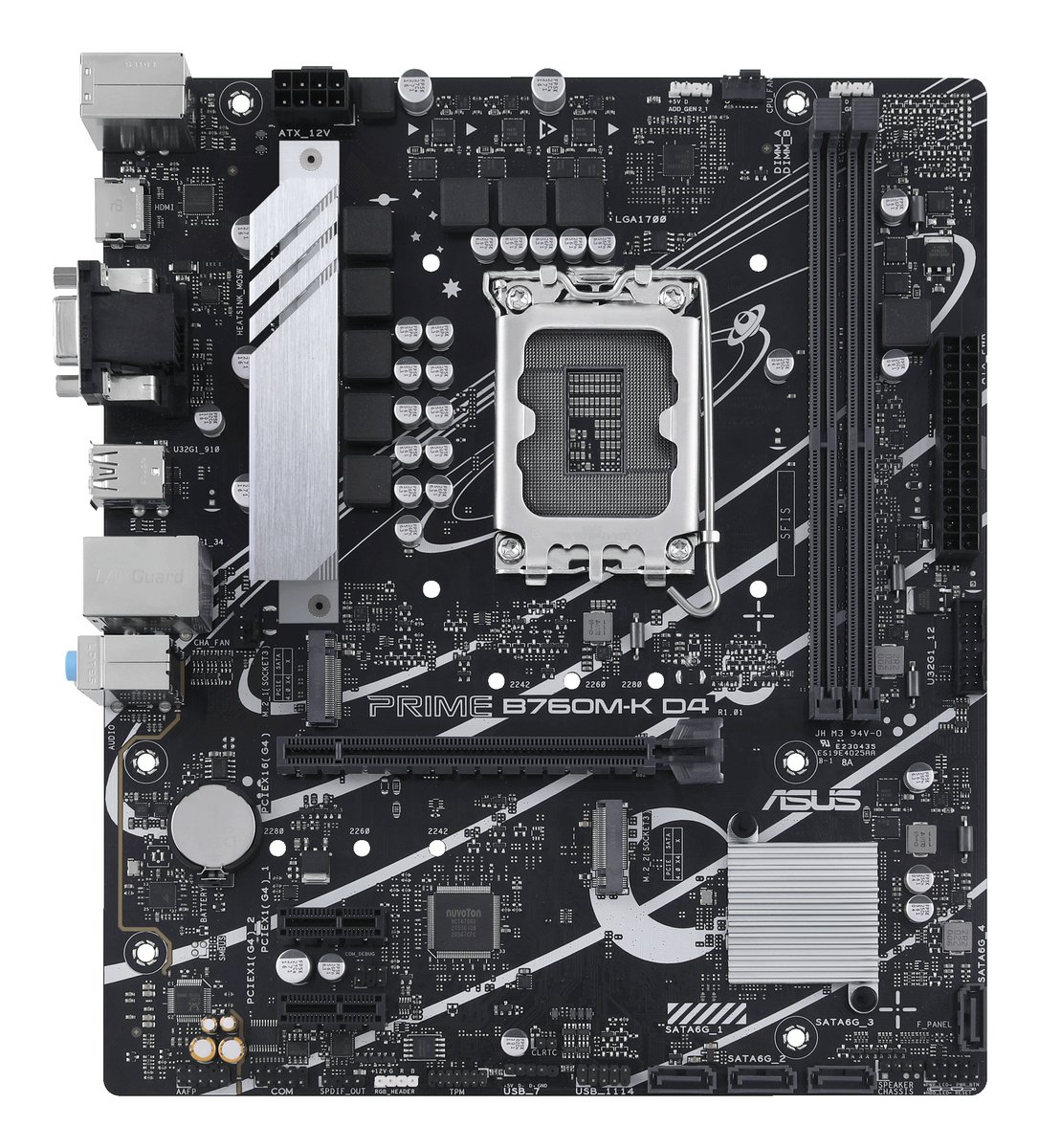 ASUS OP ASUS Motherboard/LGA1700/12/13/14thGen/2xDDR4/M.2/ 4xSATA/1xPCIe4*16/2xPCIe4*1/1xHDMI/1xVGA/PS2/6xUSB