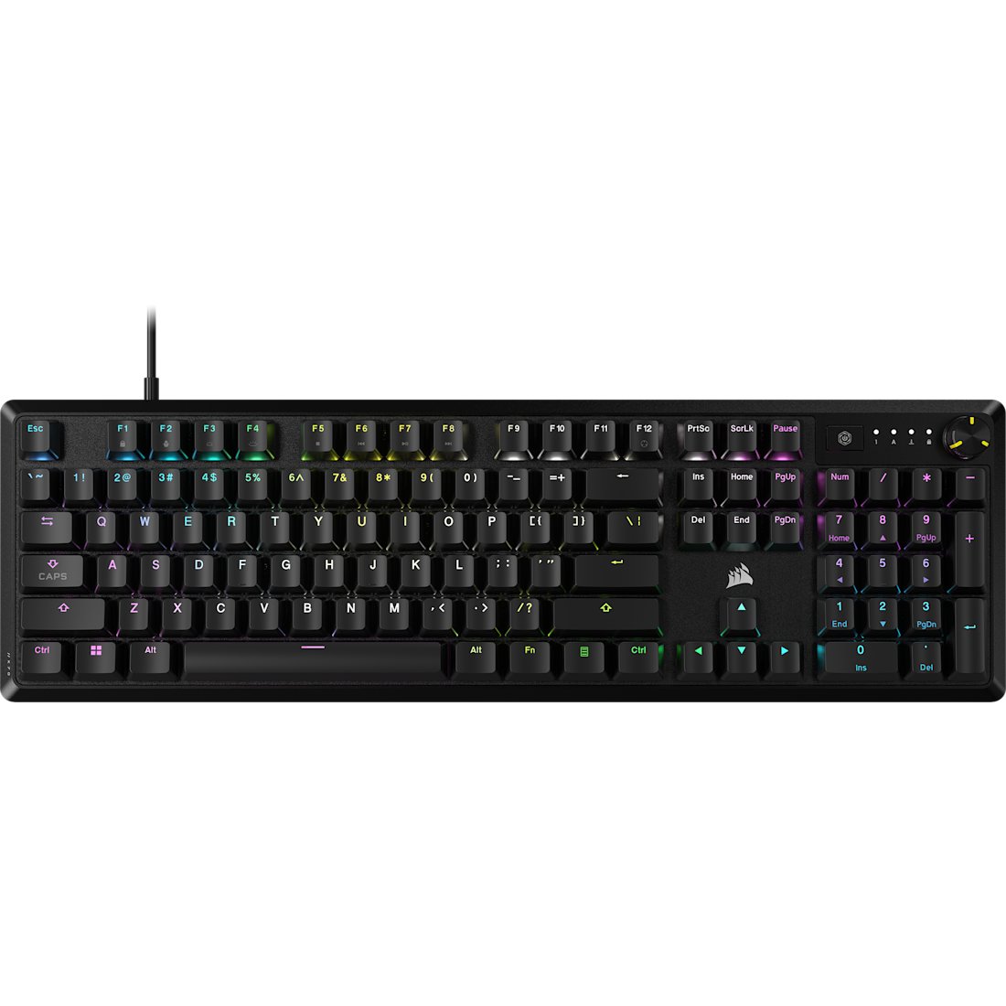 Corsair K70 CORE RGB Mechanical Gaming Keyboard - CORSAIR Red Linear Switches