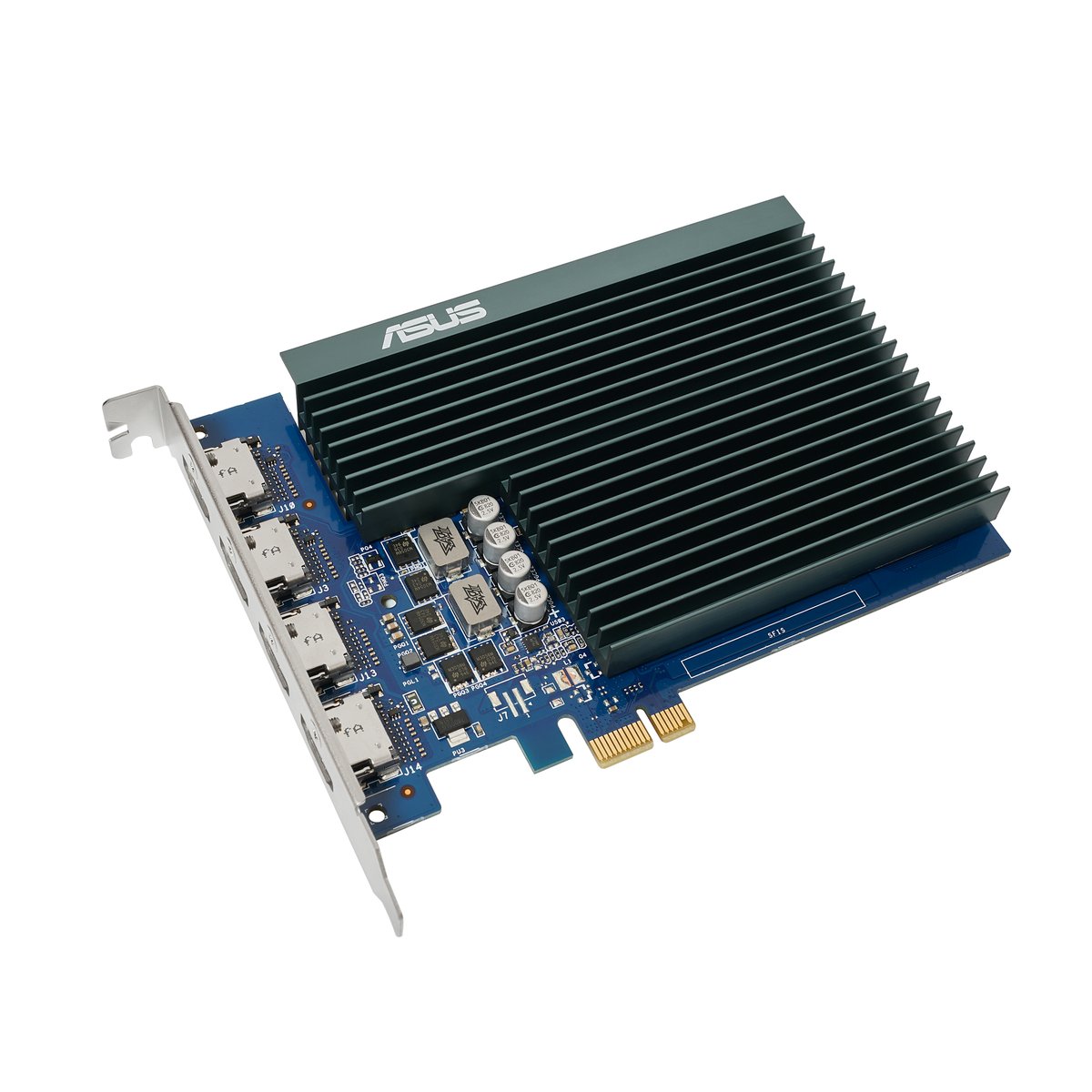 ASUS OP ASUS Graphics Card/NVIDIA/PCIe2.0/2GB GDDR5/4xHDMI/300w/ 14.8x10.5x1.8cm. - PCIe X1 Slot