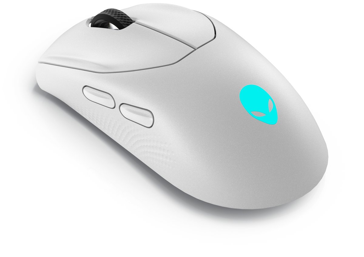 Dell Alienware Tri-Mode Wireless Gaming Mouse - AW720M (Lunar Light)