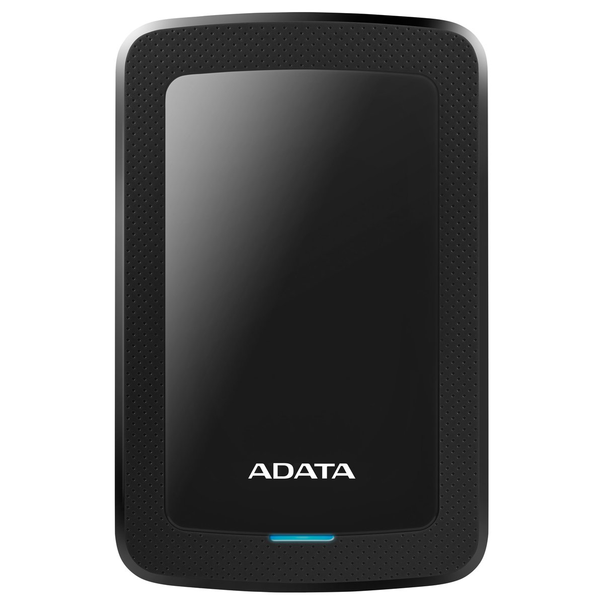 Adata HV300 series 1Tb/1000Gb blacK , 10mm slim design , G Shock Sensor Protection with warning LED , AES-256 bit encryption , with HDD transmission status LED , usb 3.0 ( USB 3.1 Gen1 / usb2.0 backward compatible ) , usb-powered , 126x81x10mm , with OStoGO + HDDtoGo utilities + 60days trial norton internet security - 3 years warranty