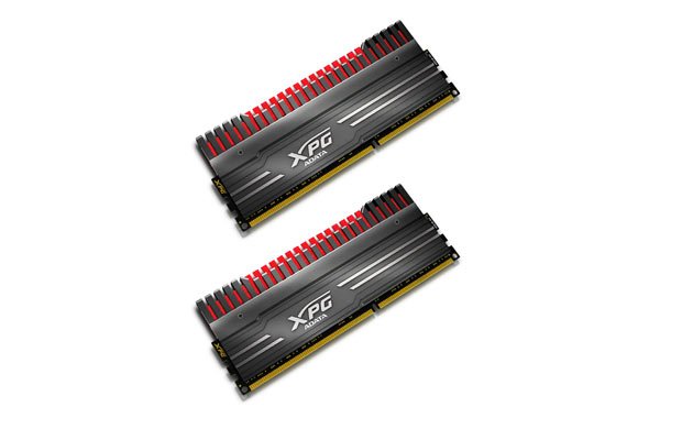 Adata AX3U2600W4G11-DBV-RG XPG v3 , blacK with Red + Gold detachable fin , 2oz Copper 8-layer PCB with TCT (Thermal Conductive Technology ) , 4Gb x 2 kit - support Intel XMP ( eXtreme Memory Profiles ) , ddr3-2600 (pc3-20800) , CL11 , 1.65v - 240pin - lifetime warranty