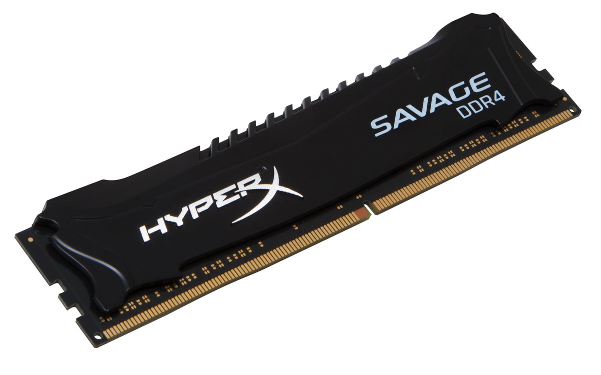 Kingston HX428C14SB/4 / HX428C14SB2/4 - DDR4-2800 ( pc4-22400) , hyper-x Savage with asymmetrical die-cast aluminium heatsink , CL14 , 4Gb - support Intel XMP ( eXtreme Memory Profiles ) , 1.35v - 288pin - lifetime warranty
