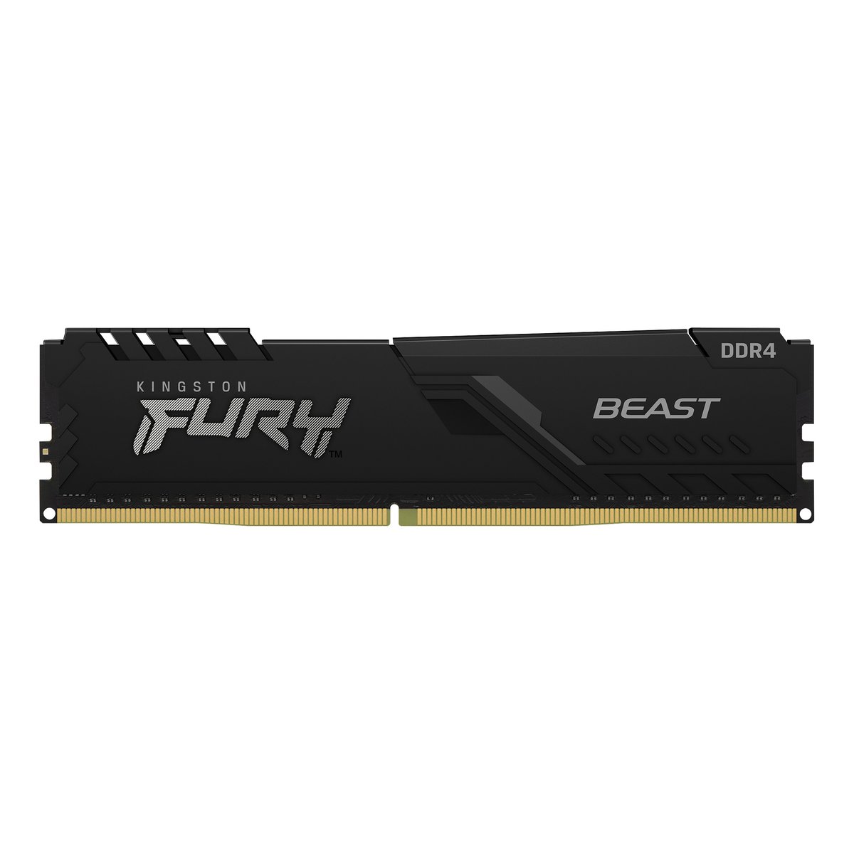 Kingston hyper-x Fury HX432C16FB3/8 / Fury beast KF432C16BB/8 - DDR4-3200 ( pc4-25600) , with asymmetrical heatsink , CL16 , 8Gb - support Intel XMP ( eXtreme Memory Profiles ) , 1.35v - 288pin - lifetime warranty
