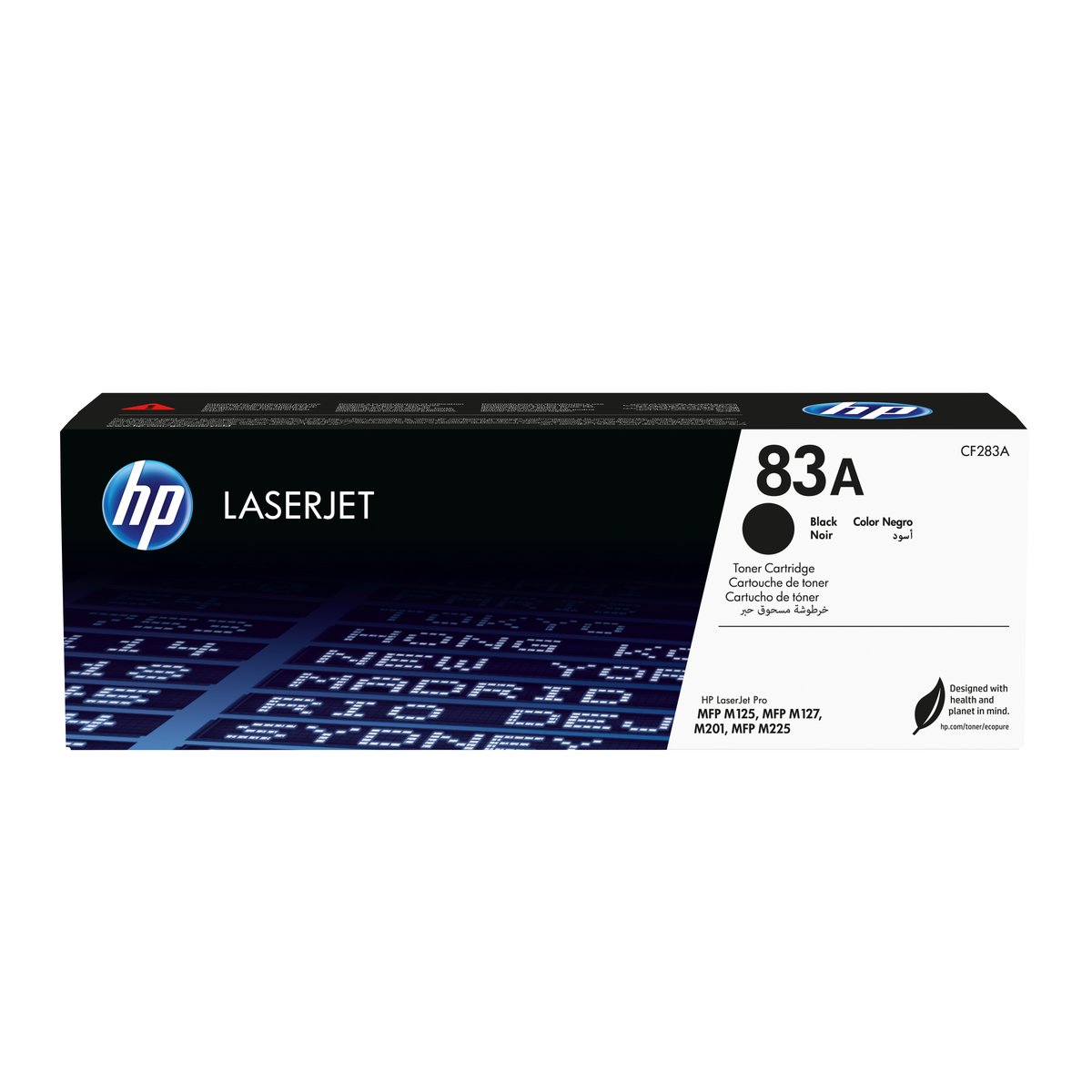 HP CF283A no.83a - black toner , 1500pages - for HP laserjet Pro M125 , M127 , M201 , M225 series